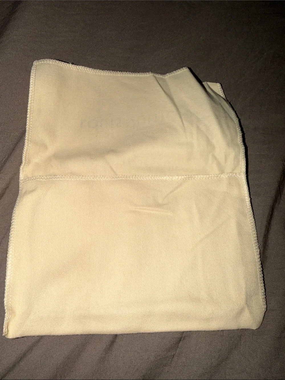Louis Vuitton Cream Dust Pouch